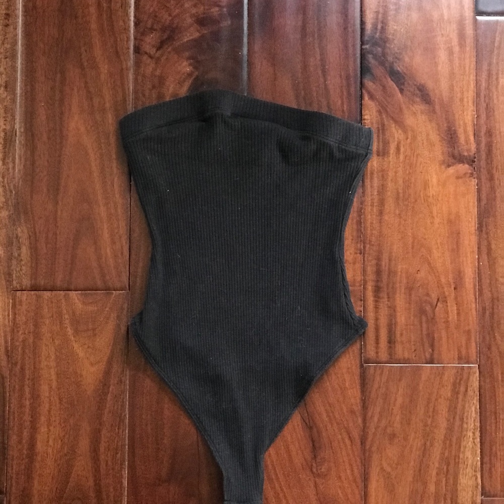Black tube jump suit